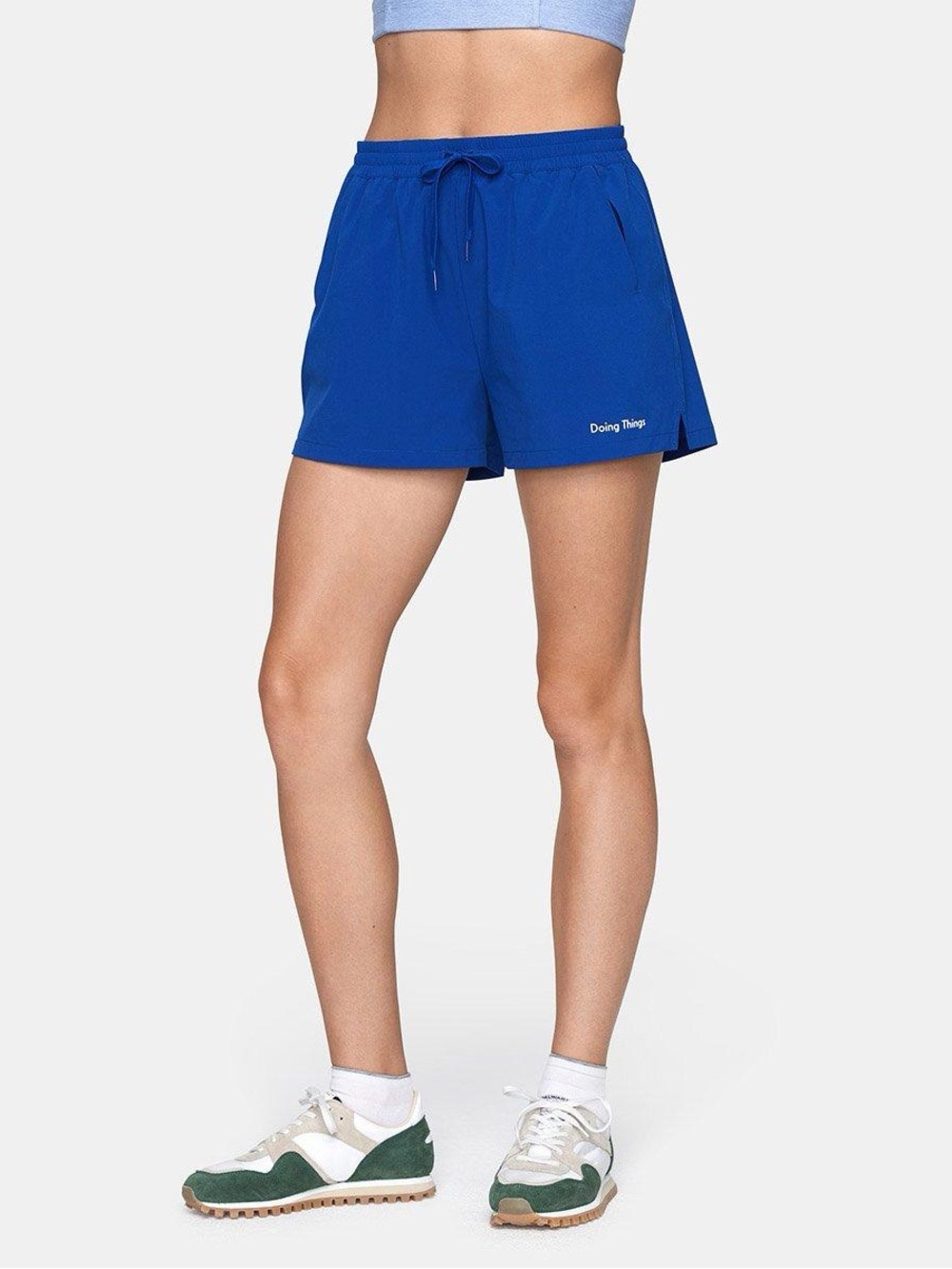 Like New - Outdoor Voices Royal Blue ‘Doing Things’ Shorts Size M